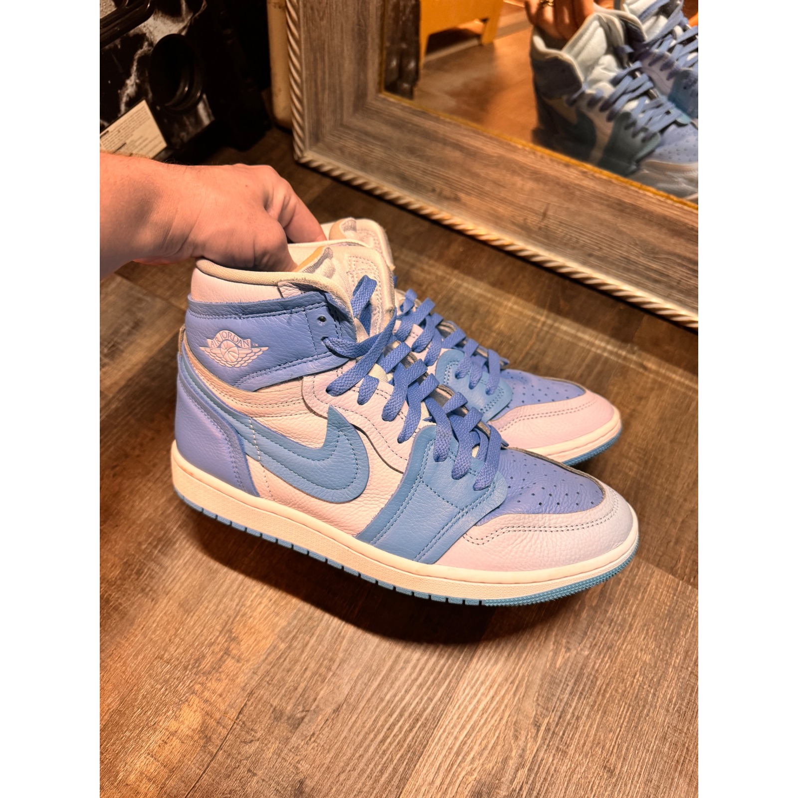 Women's Air Jordan 1 High Method Of Make Fb9891-404 Size 9.5